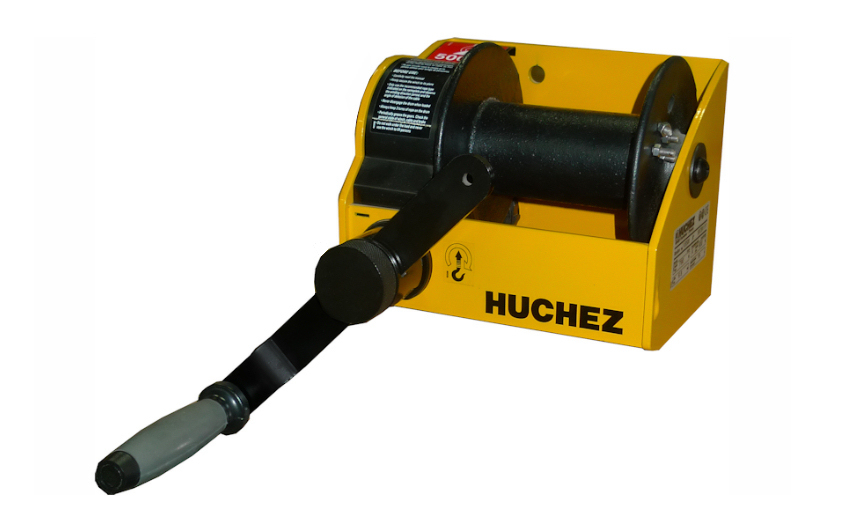 وینچ دستی کشنده افقی با ظرفیت 1450 کیلوگرم مدل MANIBOX VS 1450 kg - model with stainless steel frame ساخت هوچز فرانسه